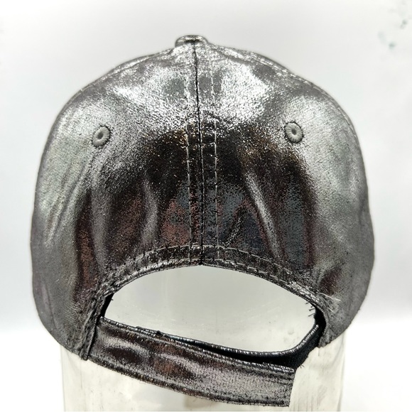 MY ONLY. Baseball cap. Adjustable Silver Polyurethane - Picture 2 of 3